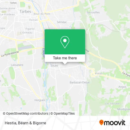 Hestia map