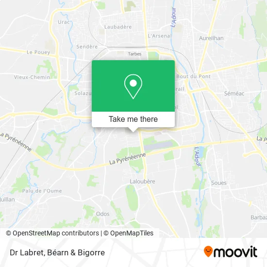Dr Labret map