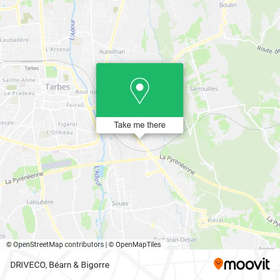 DRIVECO map