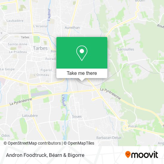 Andron Foodtruck map