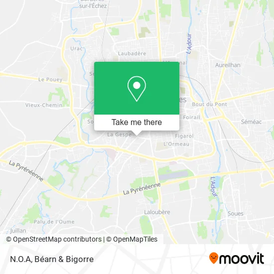 N.O.A map
