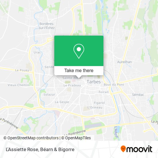 L'Assiette Rose map