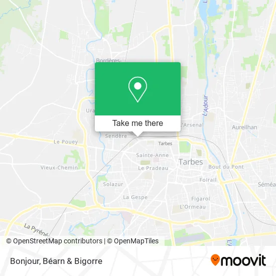 Bonjour map