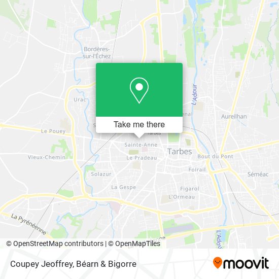 Coupey Jeoffrey map