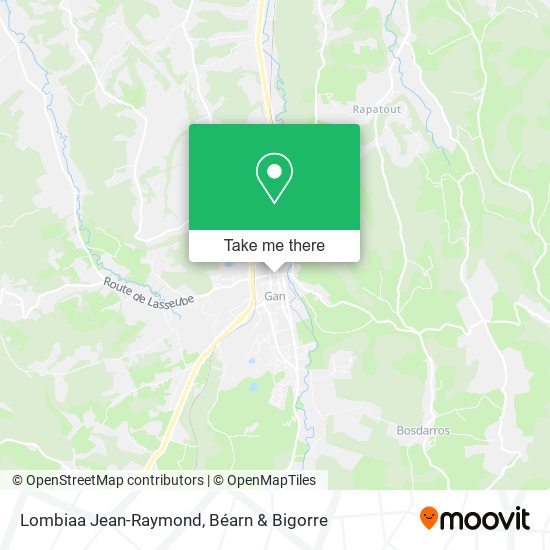 Lombiaa Jean-Raymond map