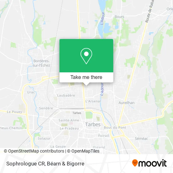 Sophrologue CR map
