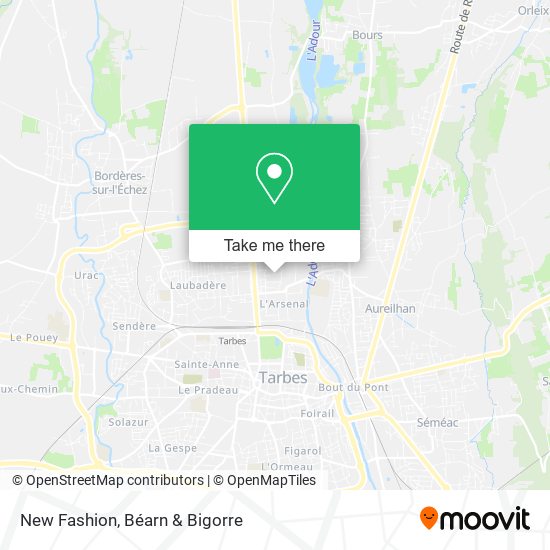 New Fashion map