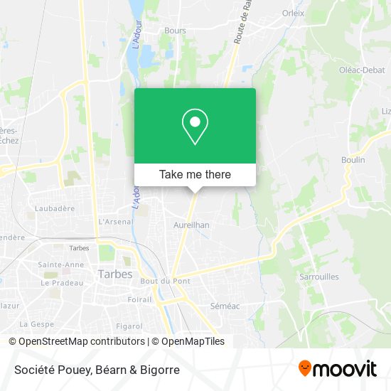 Société Pouey map