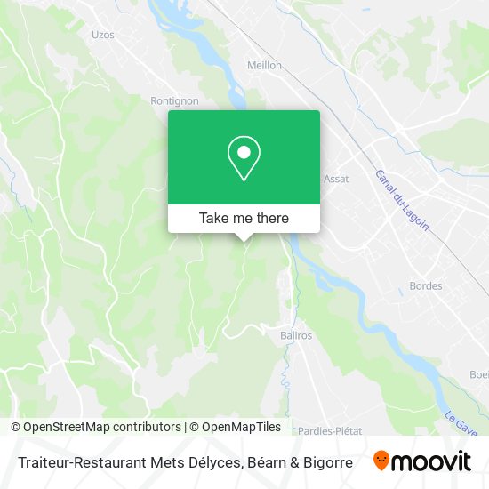 Traiteur-Restaurant Mets Délyces map