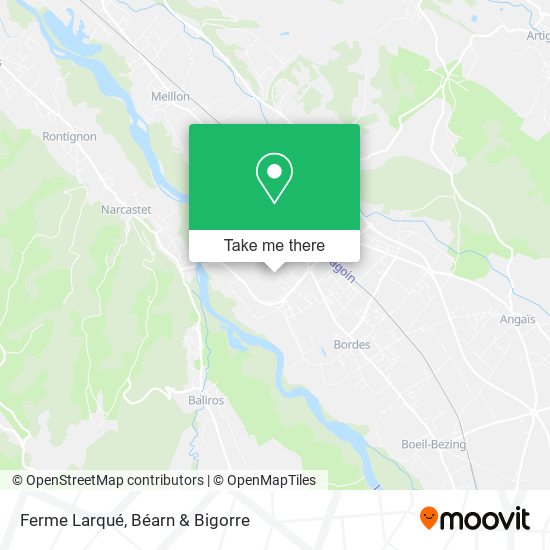 Ferme Larqué map