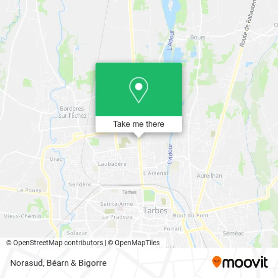 Norasud map
