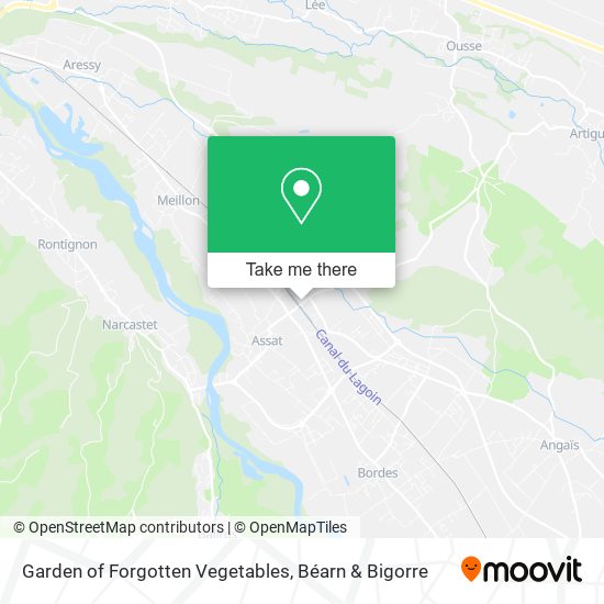 Mapa Garden of Forgotten Vegetables