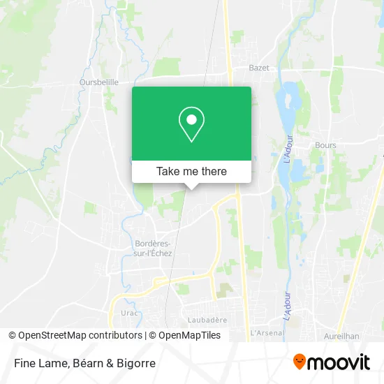 Fine Lame map