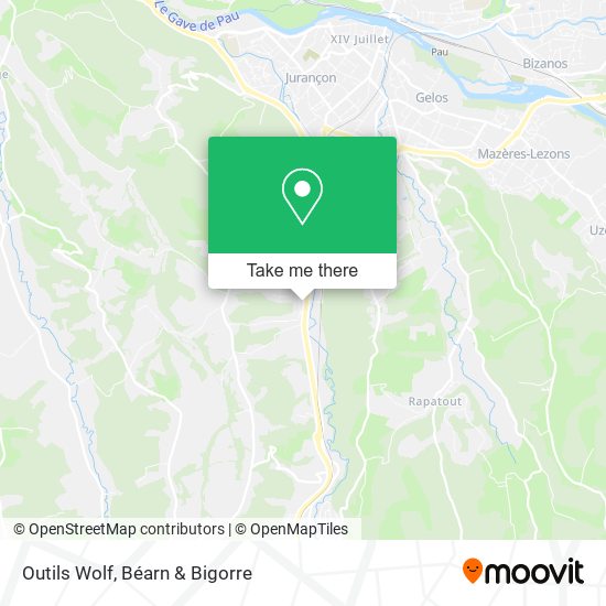 Outils Wolf map