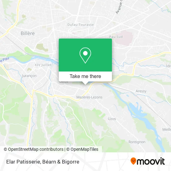 Elar Patisserie map