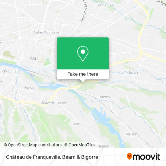 Château de Franqueville map
