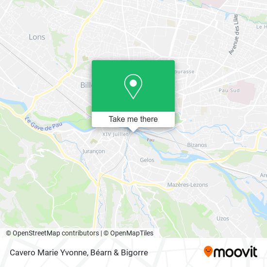 Cavero Marie Yvonne map