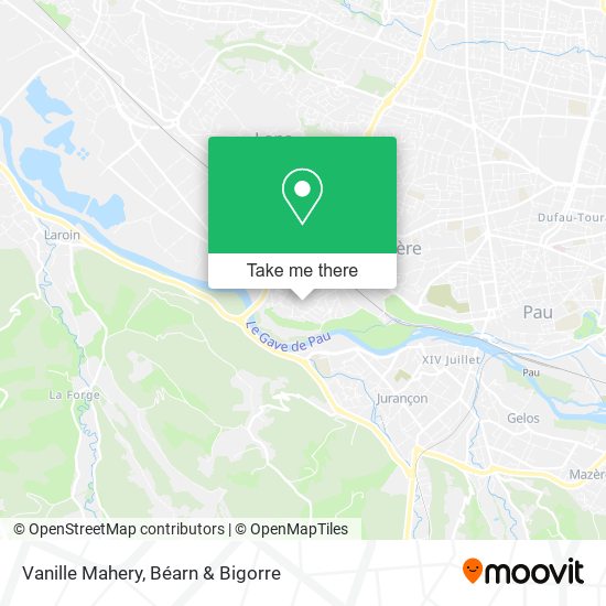 Vanille Mahery map