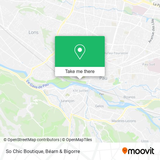 So Chic Boutique map