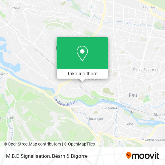 M.B.D Signalisation map