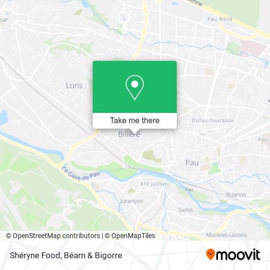 Shéryne Food map