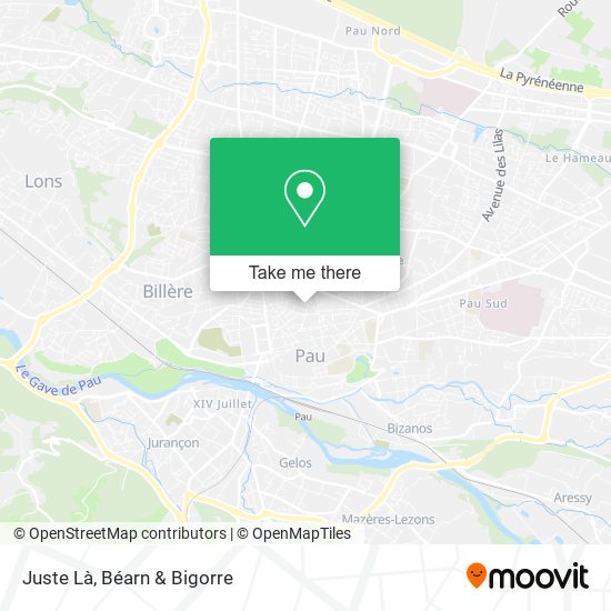 Juste Là map