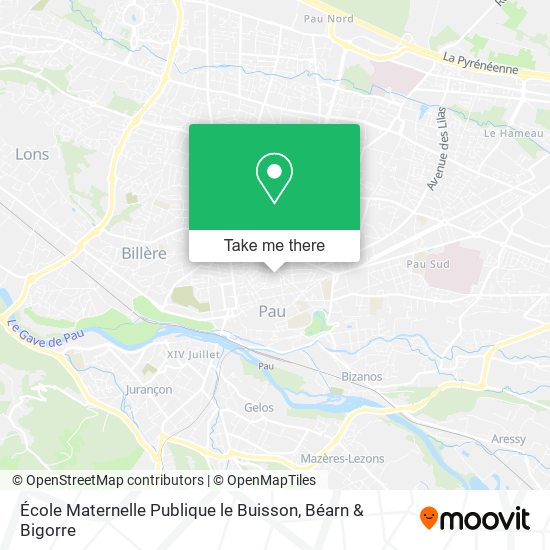 École Maternelle Publique le Buisson map