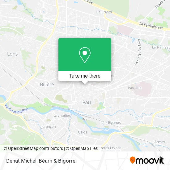 Denat Michel map