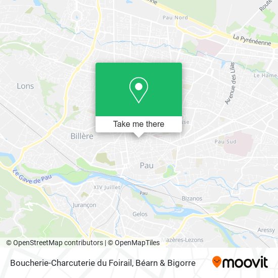 Boucherie-Charcuterie du Foirail map