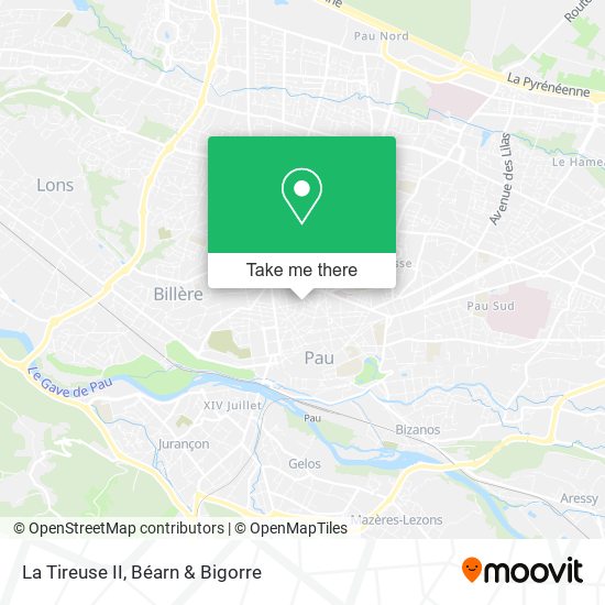 La Tireuse II map