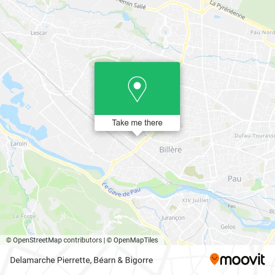 Delamarche Pierrette map