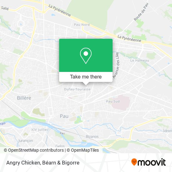 Mapa Angry Chicken