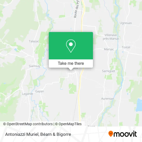 Antoniazzi Muriel map
