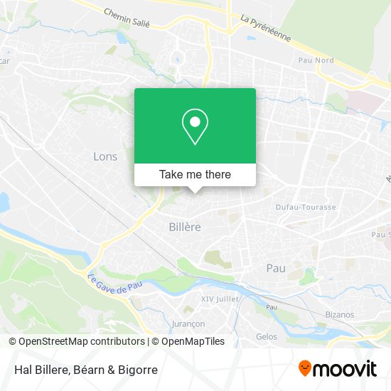 Hal Billere map