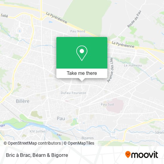 Bric à Brac map
