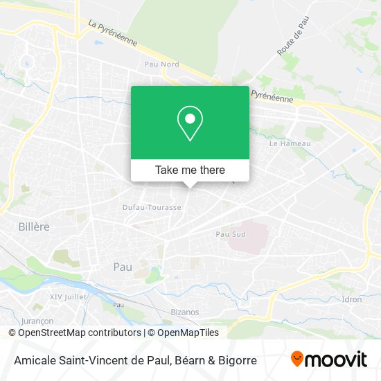 Amicale Saint-Vincent de Paul map