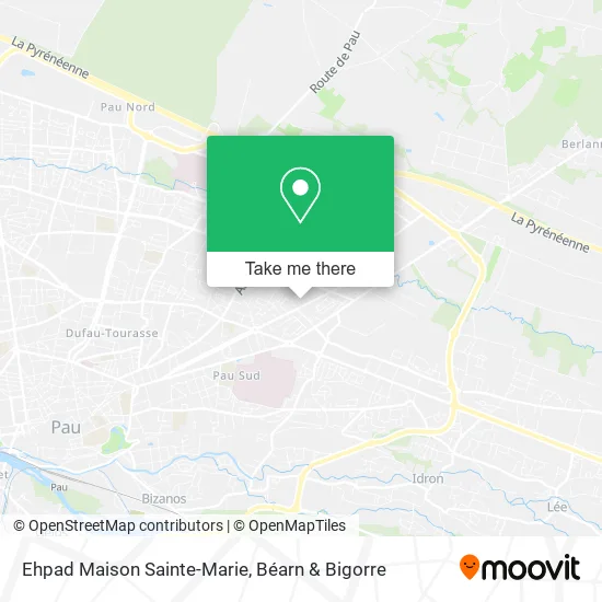 Ehpad Maison Sainte-Marie map