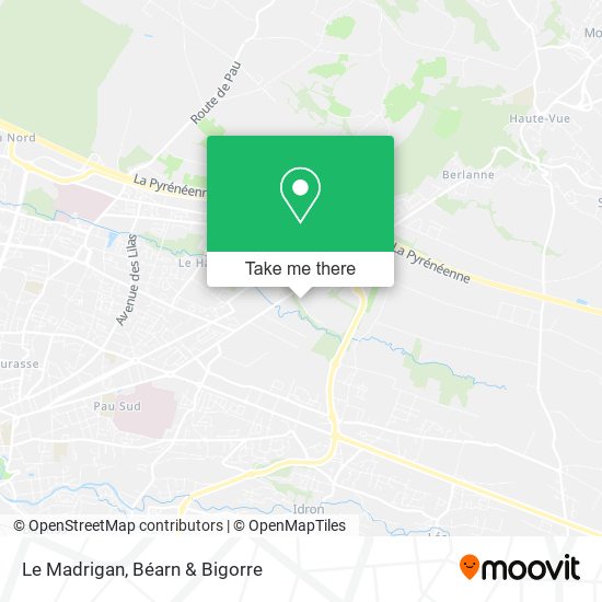 Le Madrigan map