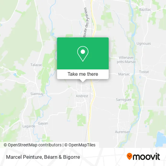 Marcel Peinture map