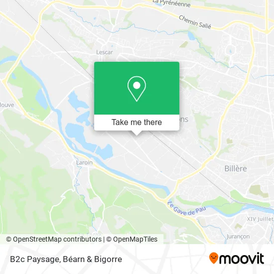B2c Paysage map
