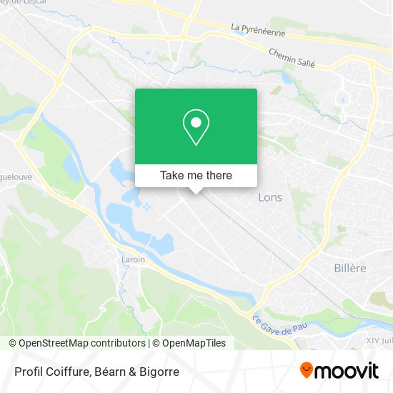 Profil Coiffure map