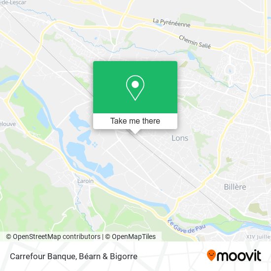 Carrefour Banque map