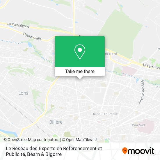 Le Réseau des Experts en Référencement et Publicité map