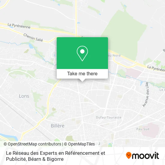 Le Réseau des Experts en Référencement et Publicité map