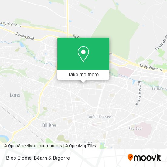 Bies Elodie map