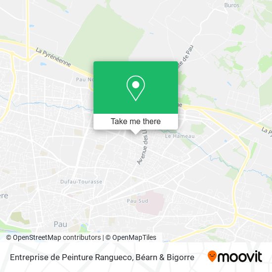 Entreprise de Peinture Rangueco map