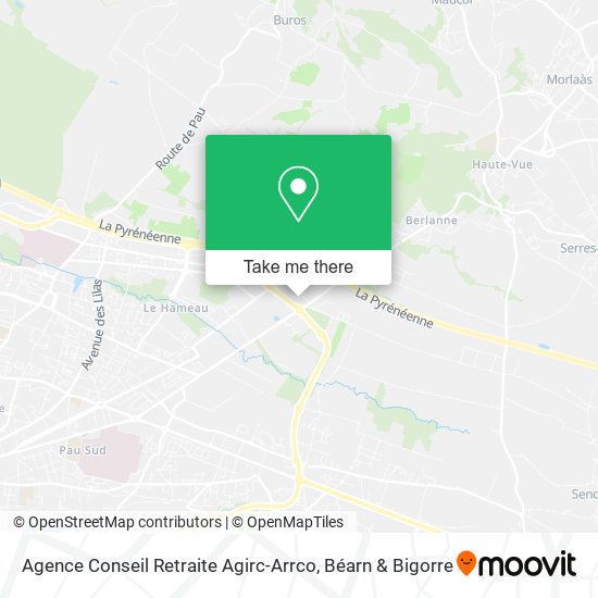 Agence Conseil Retraite Agirc-Arrco map