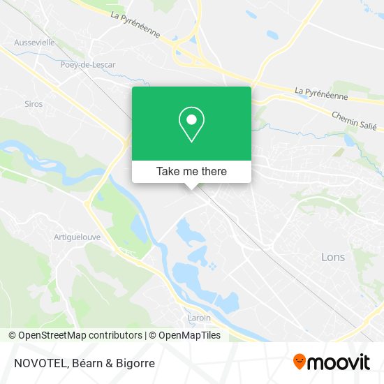 NOVOTEL map