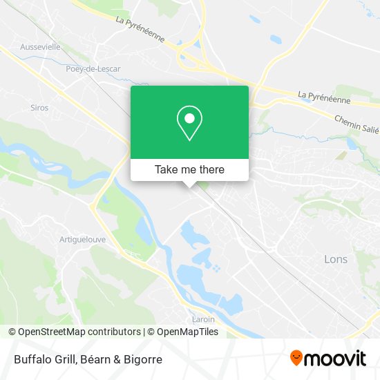 Buffalo Grill map