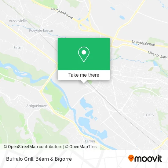 Buffalo Grill map